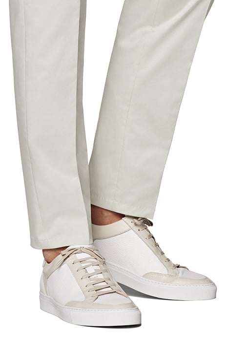 OFF-WHITE SLIM LEG TAPERED TROUSERS OFF-WHITE 8