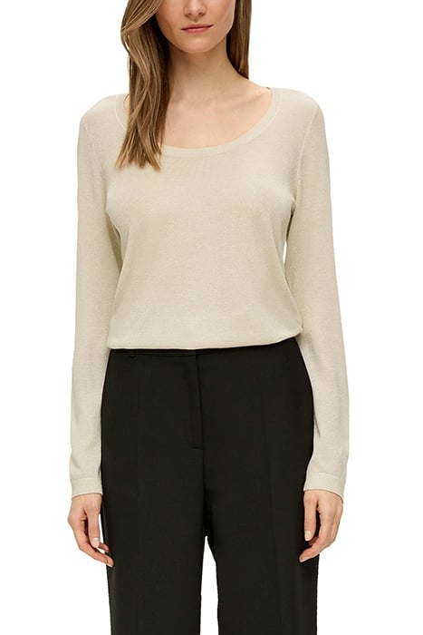 S.OLIVER PULLOVER BEIGE 1