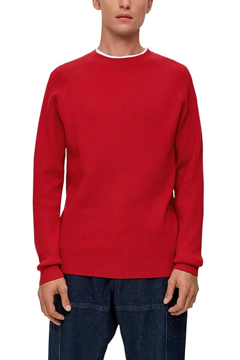 S.OLIVER PULLOVER RED 1