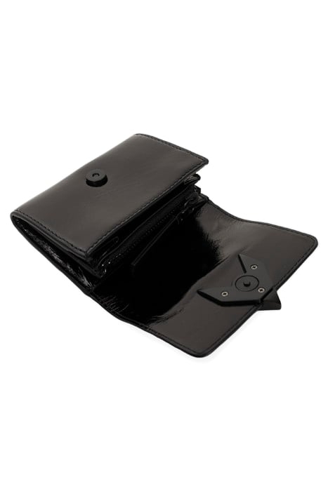 BLACK PATENT LEATHER 111 MINI WALLET BLACK 4