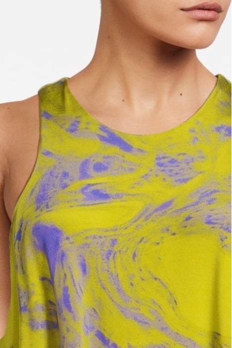 KURA INSPIRAL DRESS ZEST LIME GREEN 4