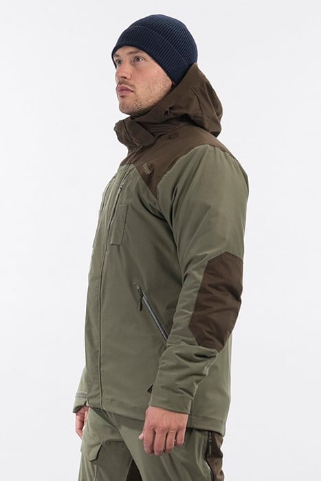 HOGNA V2 2L JKT GREEN MUD / DARK WOOD BROWN 5