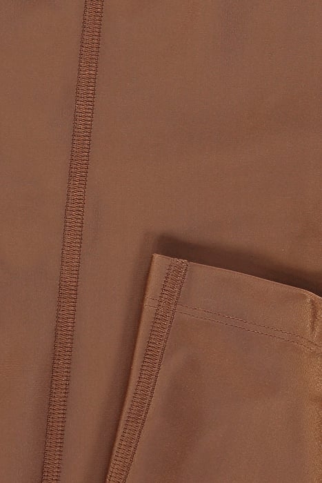 CROPPED GLOSS LEGGING BRONZE 3