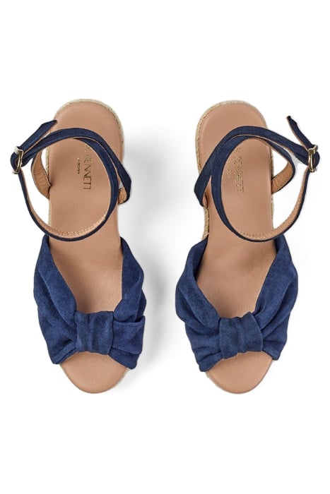 ANGELA WEDGE ESPADRILLES NAVY 3