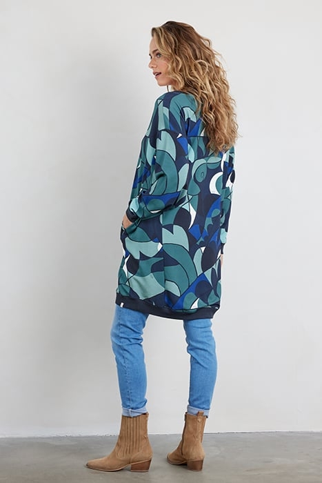 BLOUSE LIMA PRINT GREEN WITH NOUVEAU PRINT 3