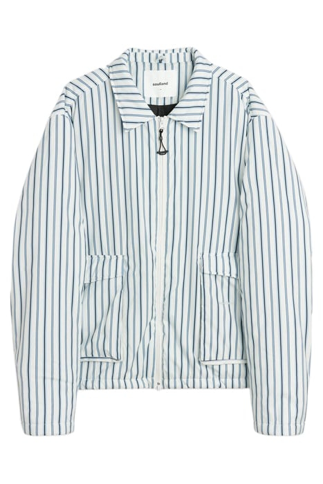 JAMIE JACKET WHITE/BLUE STRIPES 1