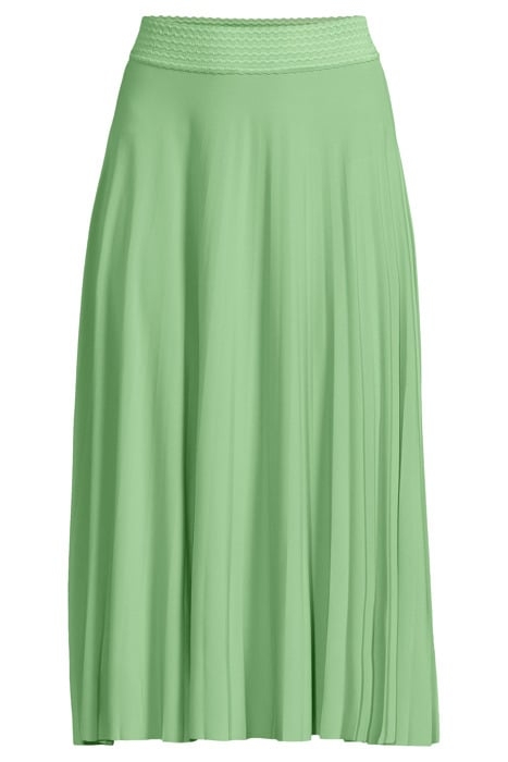 MIDI PLISSEE SKIRT RECYCLED MATCHA 3
