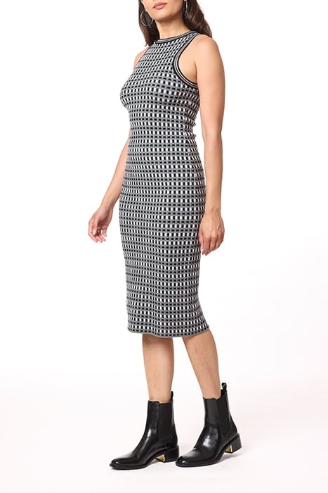 MIDI DRESS HARVEST GOLD / BALSAM GREEN 4