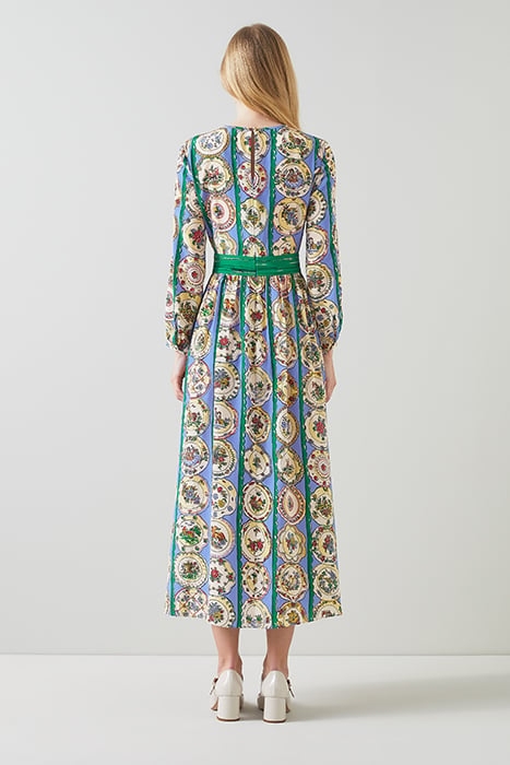 ERICA PLATES MIDI DRESS MULTICOLOR 2