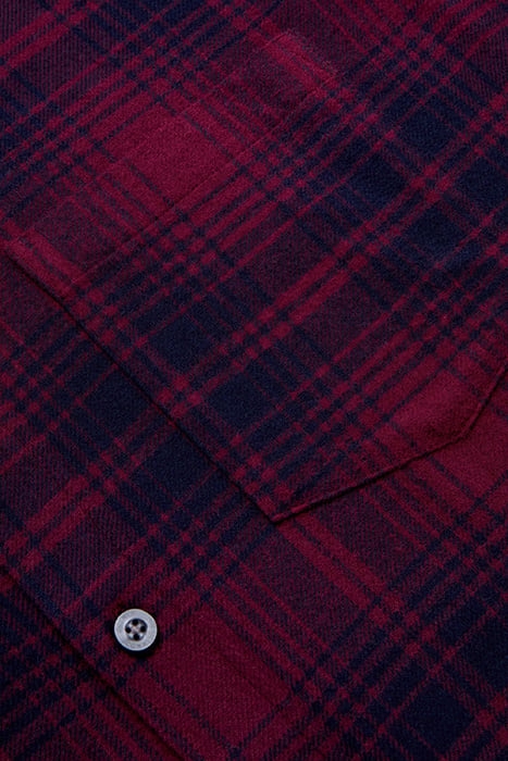 SCOT FLANNEL LS RED 6