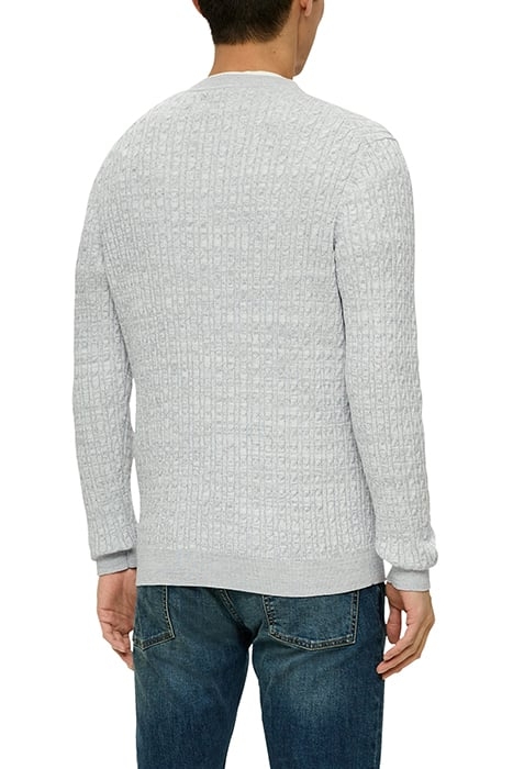 S.OLIVER PULLOVER LIGHT GREY 2
