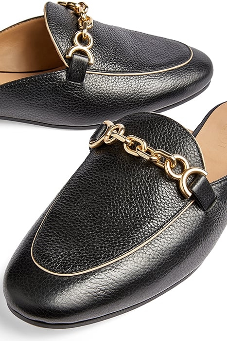 EVE SNAFFLE MULE BLACK 5