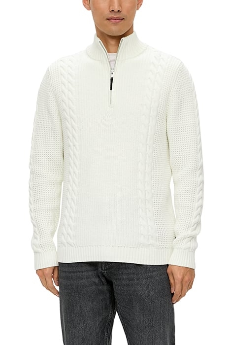 S.OLIVER PULLOVER WHITE 1