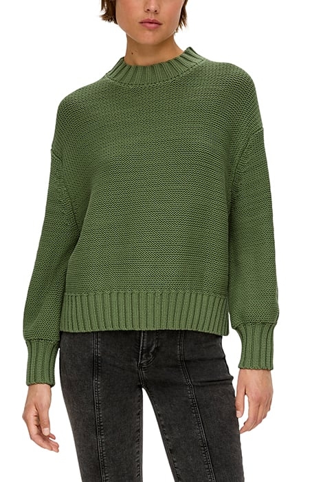 S.OLIVER PULLOVER GREEN 1