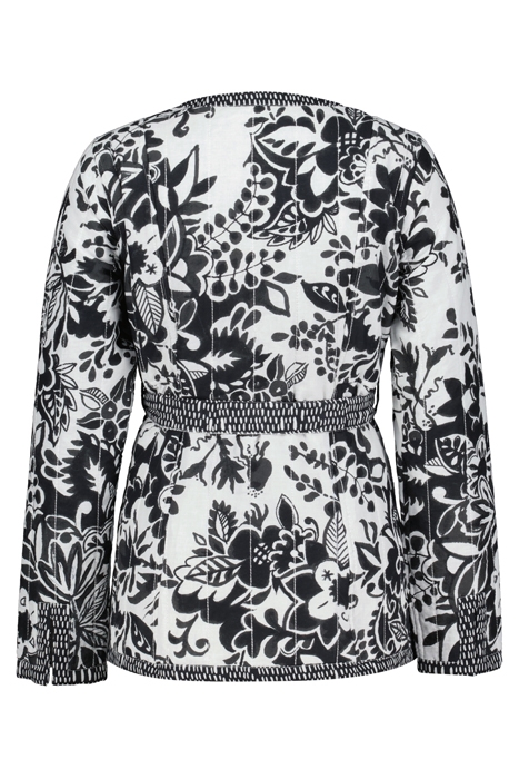 REVERSIBLE BLAZER CENTREPIECE BLACK WITH OFFWHITE CENTREPIEC 5