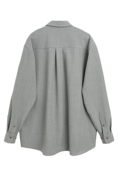 DAMON EMBROIDED SHIRT GREY EMROIDERED 2