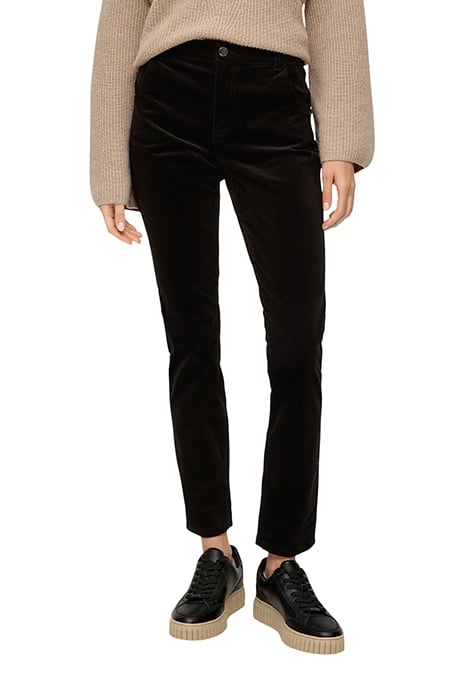 S.OLIVER PANTS BLACK 1