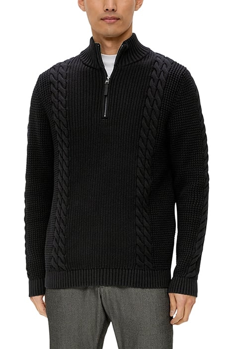 S.OLIVER PULLOVER BLACK 1