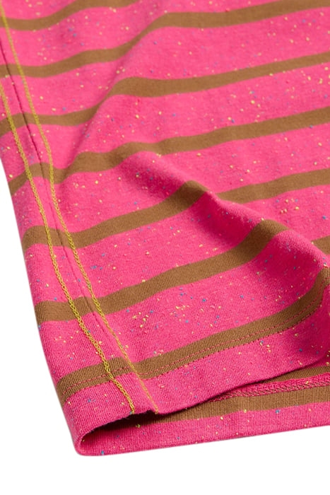 NELLY NOTCH NECK NEP TEE PINK 4