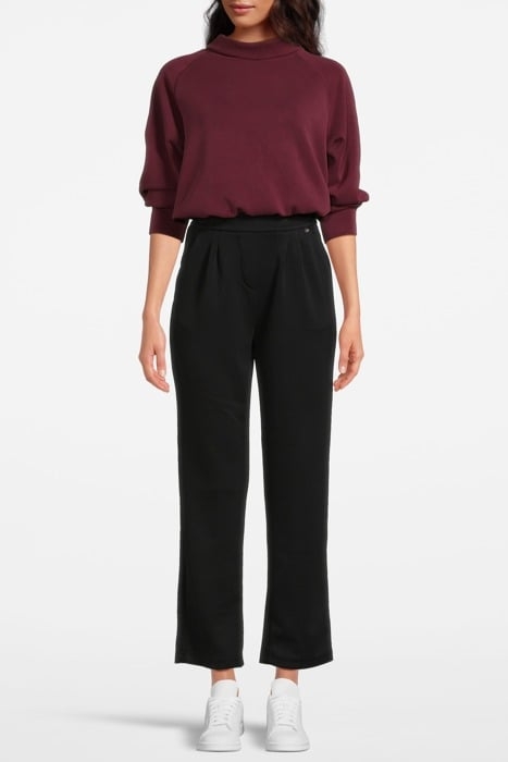 PLEAT FRONT PULL ON CARROT BLACK NIGHT 1