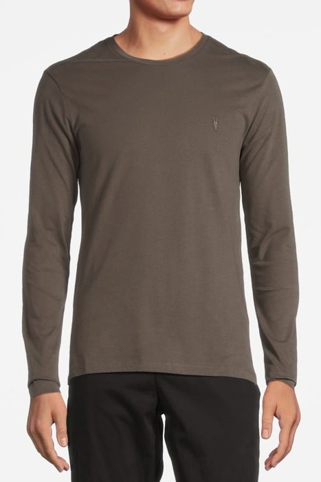 BRACE LS CREW ASH KHAKI GREEN 1