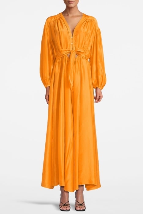 SILK HABOTAY LONG SLEEVES DRESS SOLE 1