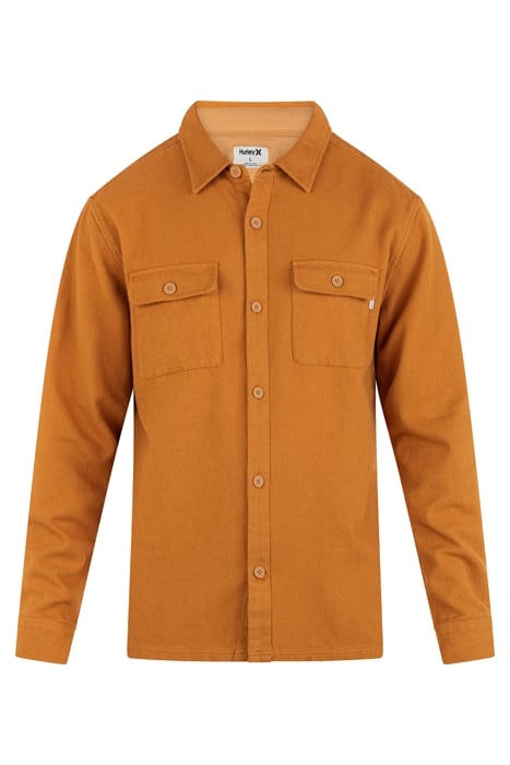 SANTA CRUZ TWILL FLANNEL LONG SLEEVE EARTHSTONE 3