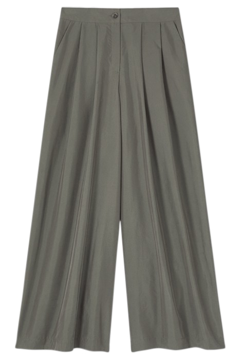 ISLA PALAZZO WIDE-LEG & FLARED JEANS KHAKI 1