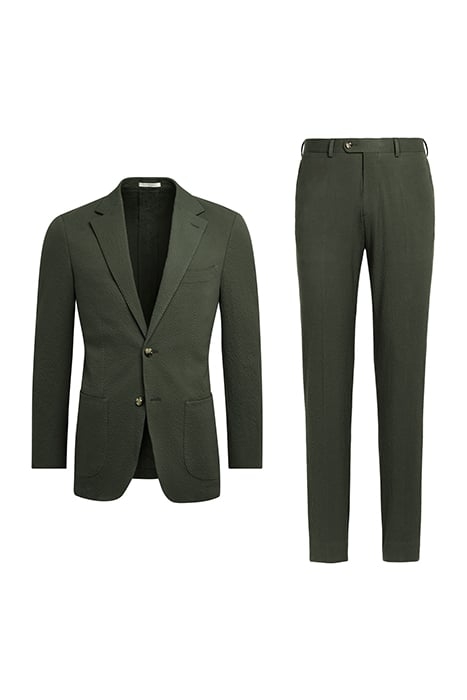 DARK GREEN TAILORED FIT HAVANA SUIT DARK GREEN 5