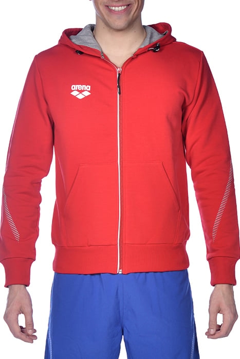 TL HOODED JACKET RED 1