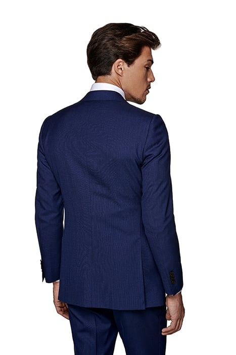 MID BLUE THREE-PIECE TAILORED FIT LAZIO SUIT 3