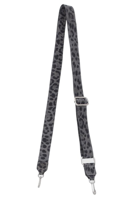 GREY LEOPARD MOTIF SUEDE 111 STRAP GREY 1