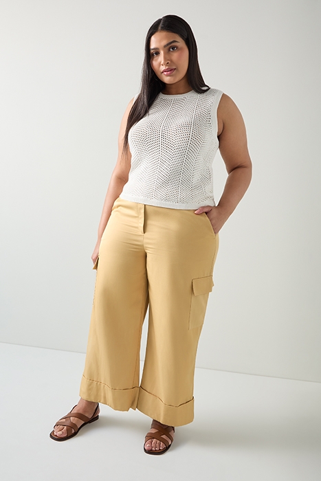 RIVIERA CARGO PANTS STONE 1