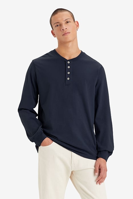 4 LONG-SLEEVED T-SHIRT NAVY 1