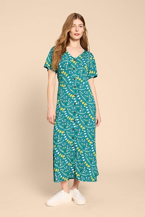 AMELIA JERSEY DRE TEAL PRINTED 1
