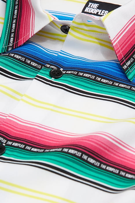 CHEMISE A MANCHES COURTE ET COL CLASSIQUE IMPRIMEE MULTICOLO 7