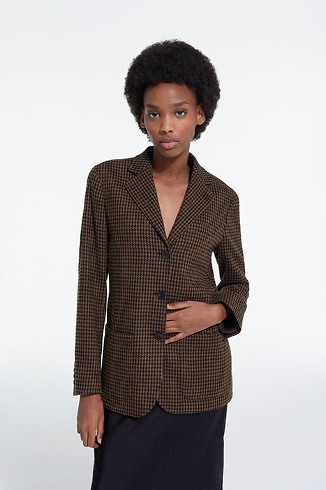 VESTE SEULE MOLLE SIMPLE BLACK BROWN 1