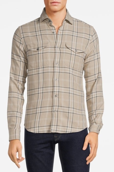 OE CASUAL SHIRT SAND 1