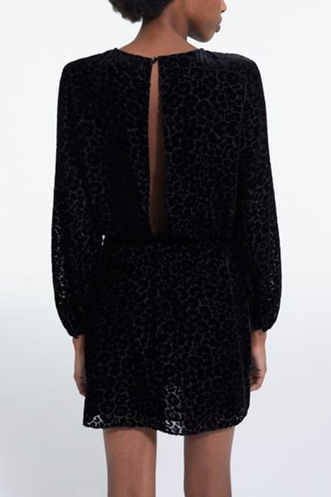 ROBE COURTE DECOLLETE PLONGEANT BLACK 2