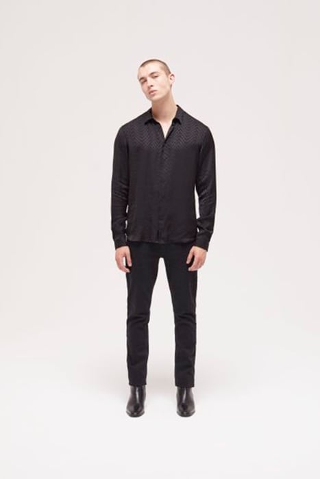 CHEMISE MANCHES LONGUES BLACK 1