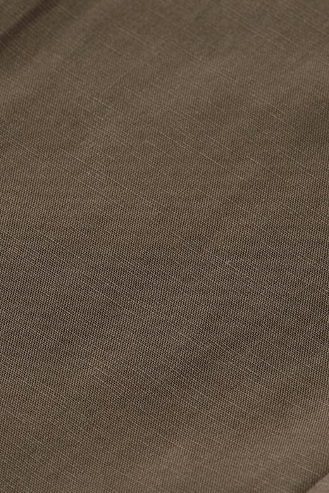 DRAPEY MID RISE WIDE LEG PANT DARK TAUPE 8