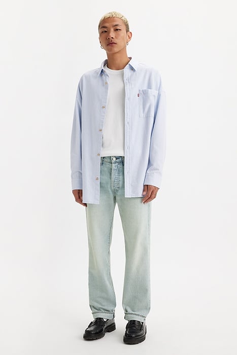 501 STRAIGHT JEANS GREEN 1