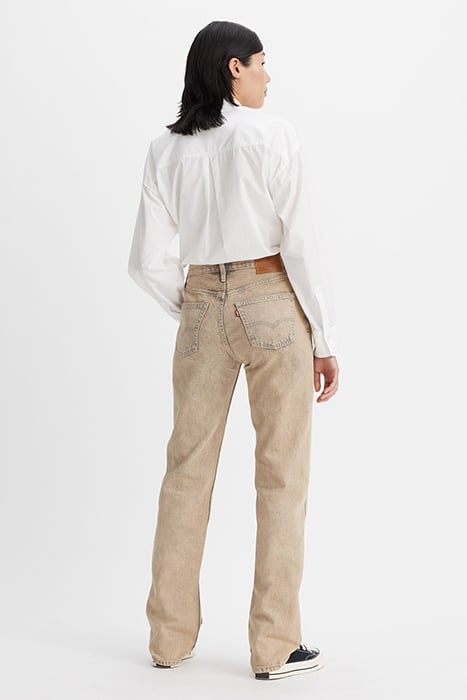 501 STRAIGHT JEANS BEIGE 2