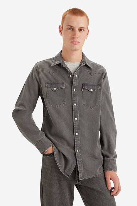 CLASSIC CASUAL SHIRT GREY 1