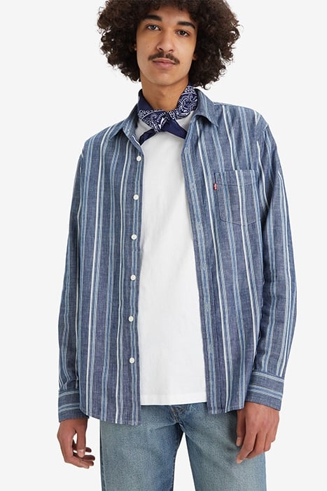 SUNSET CASUAL SHIRT NAVY 4