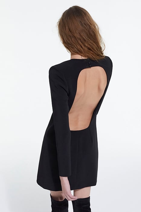 ROBE COURTE DOS NU BLACK 2