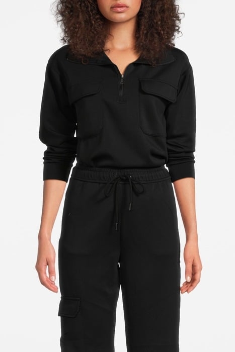 WIDE LEG SIMPLE CARGO BLACK NIGHT 2