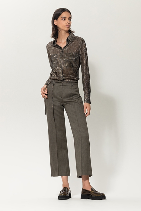 TWEED BABYFLARE PANTS THE FANCY KHAKI TWEED 4