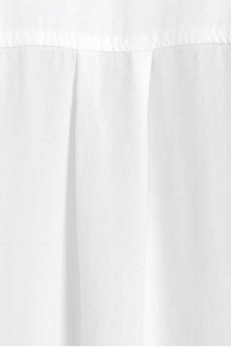 LONG SLEEVE A-LINE DRESS WHITE 5