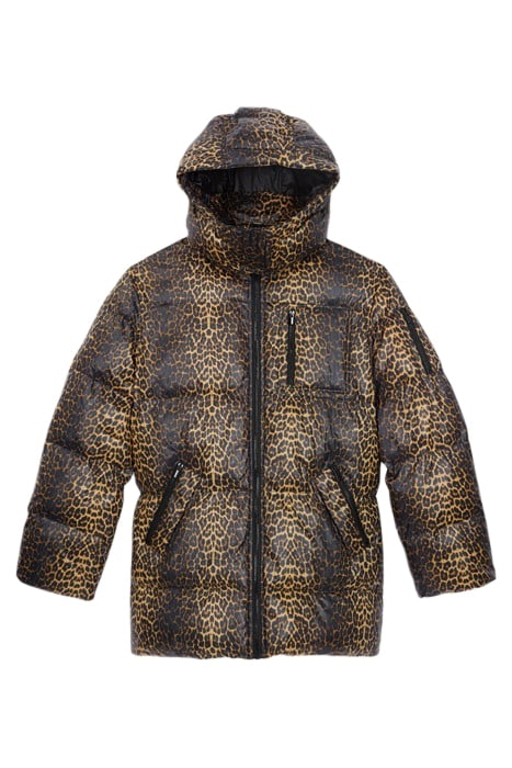 OVERSIZE DOWN JACKET LEOPARD 1